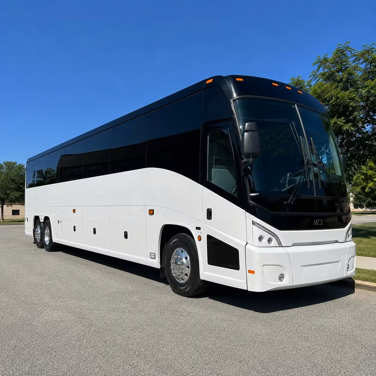 40 56 passenger charter bus